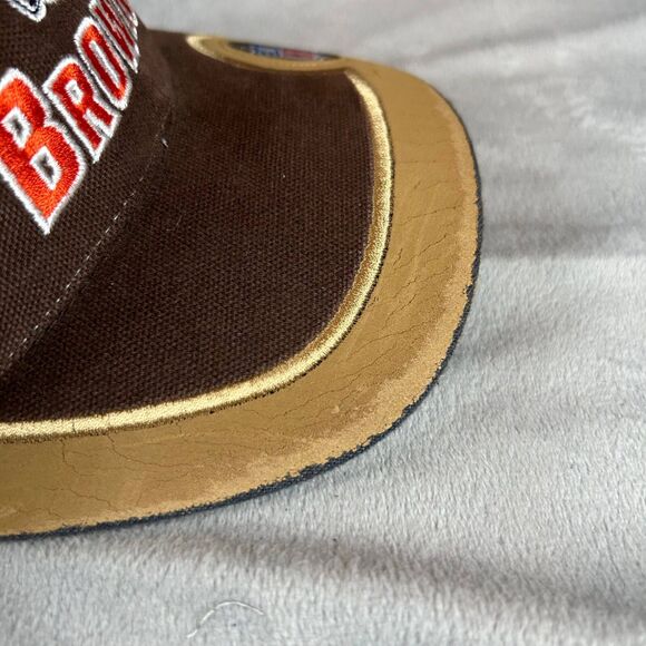 Vintage Cleveland Browns Puma NFL Pro Line Hat Adjustable Strapback Rare - Picture 5 of 9